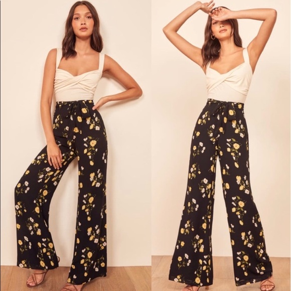 Reformation Pants - NEW Reformation Starry Pants in Floral Print